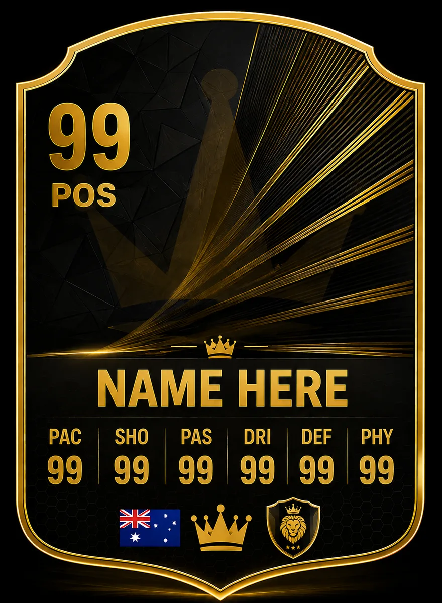 Custom Soccer Cards