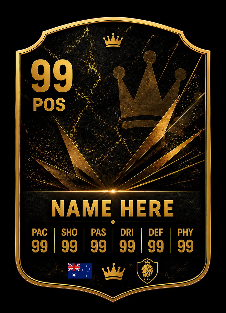 Custom Soccer Cards